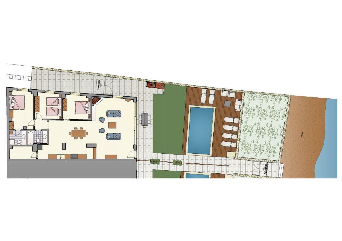 Espera Luxury Beach Front Residence With Pool & Bbq, By Thinkvilla Resmo Dış mekan fotoğraf